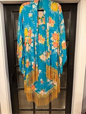 Spell Jagger Fringe Kimono